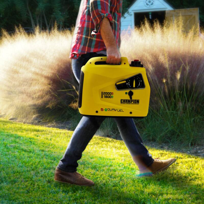 Champion 2000 Watt Dual Fuel Inverter Generator