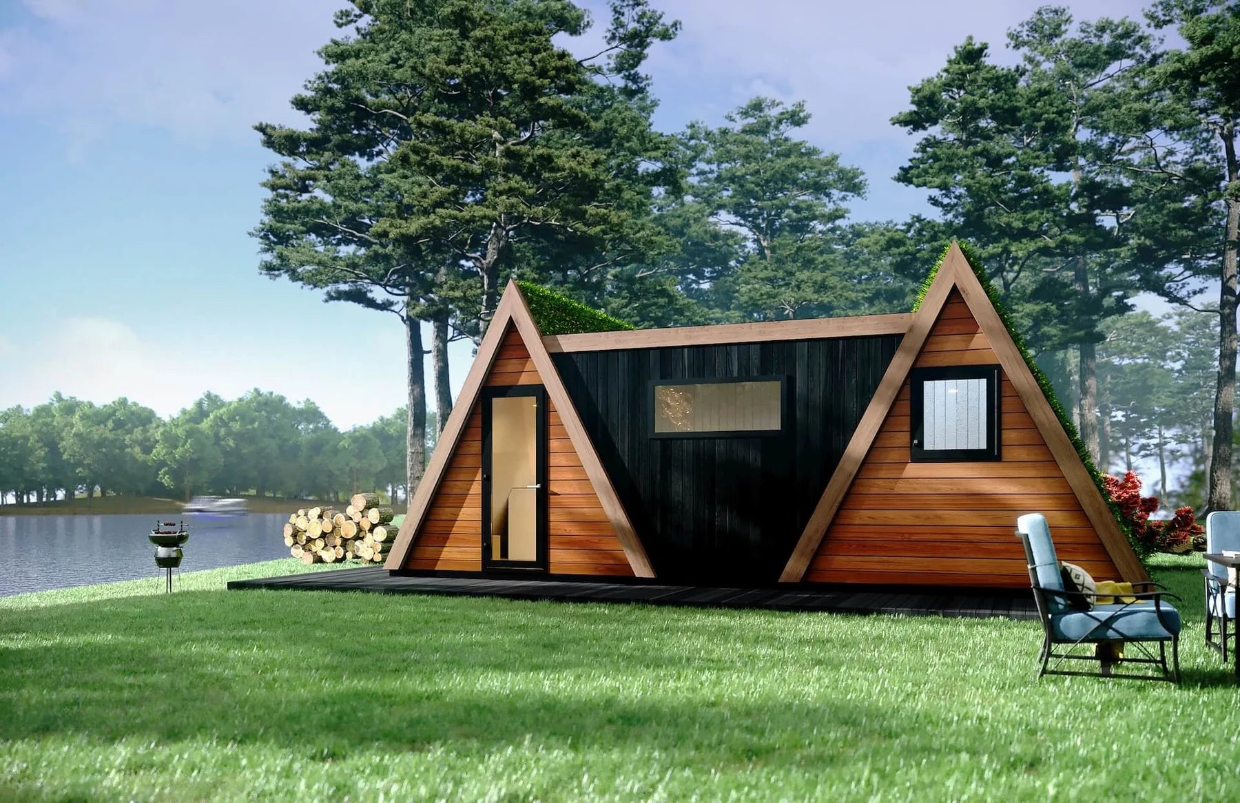 SIP Kits UK Willow Point Duo Glamping Unit
